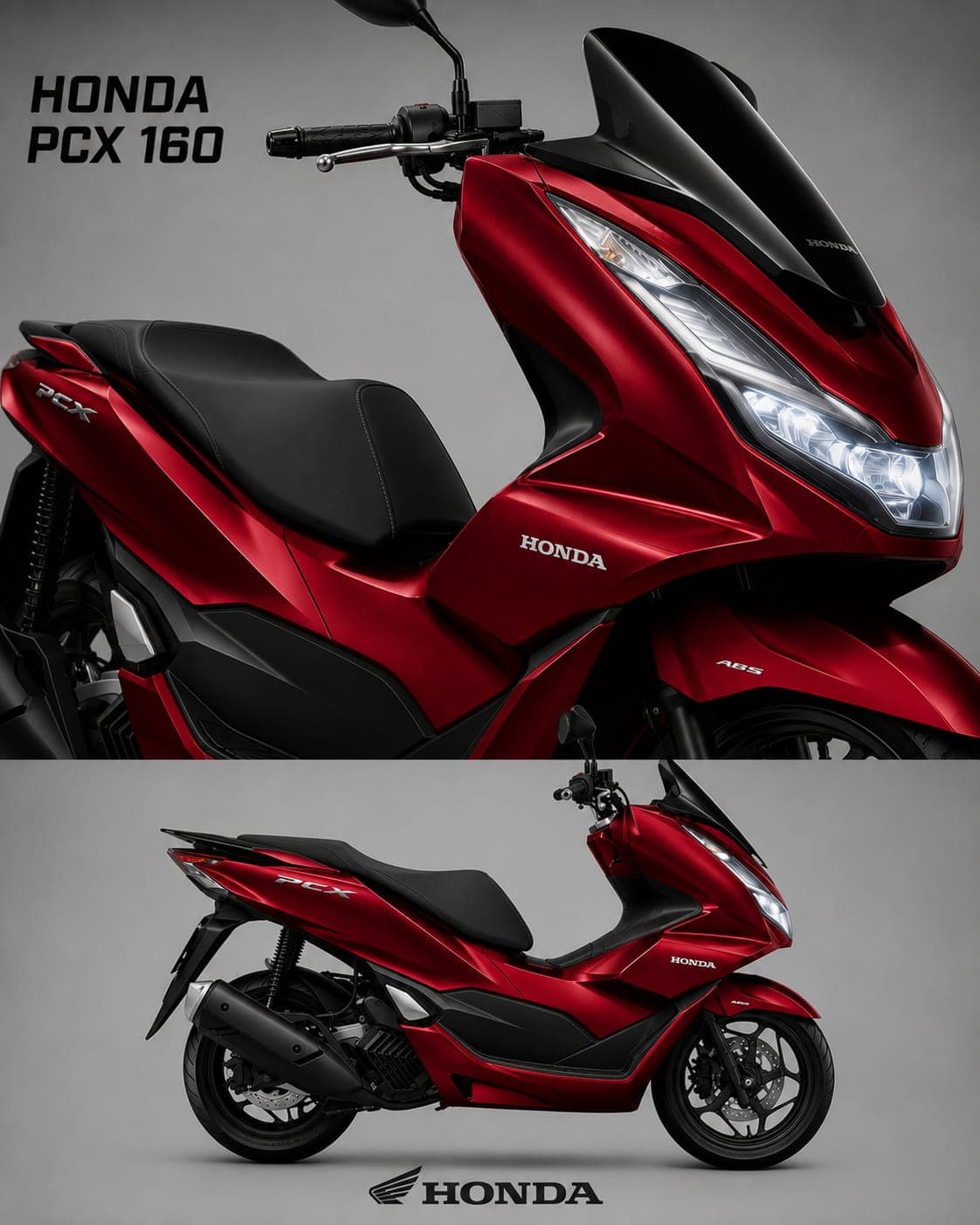 Honda PCX 160 color Rojo
