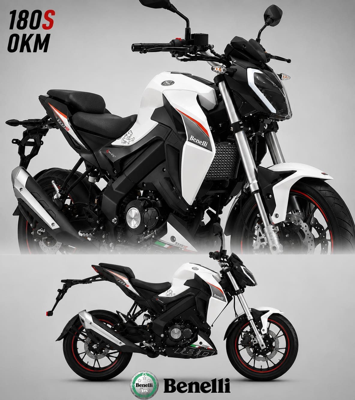 Benelli 180s color Blanco