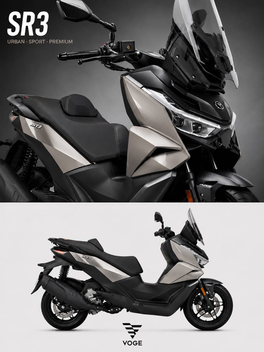 Voge SR3 color Gris