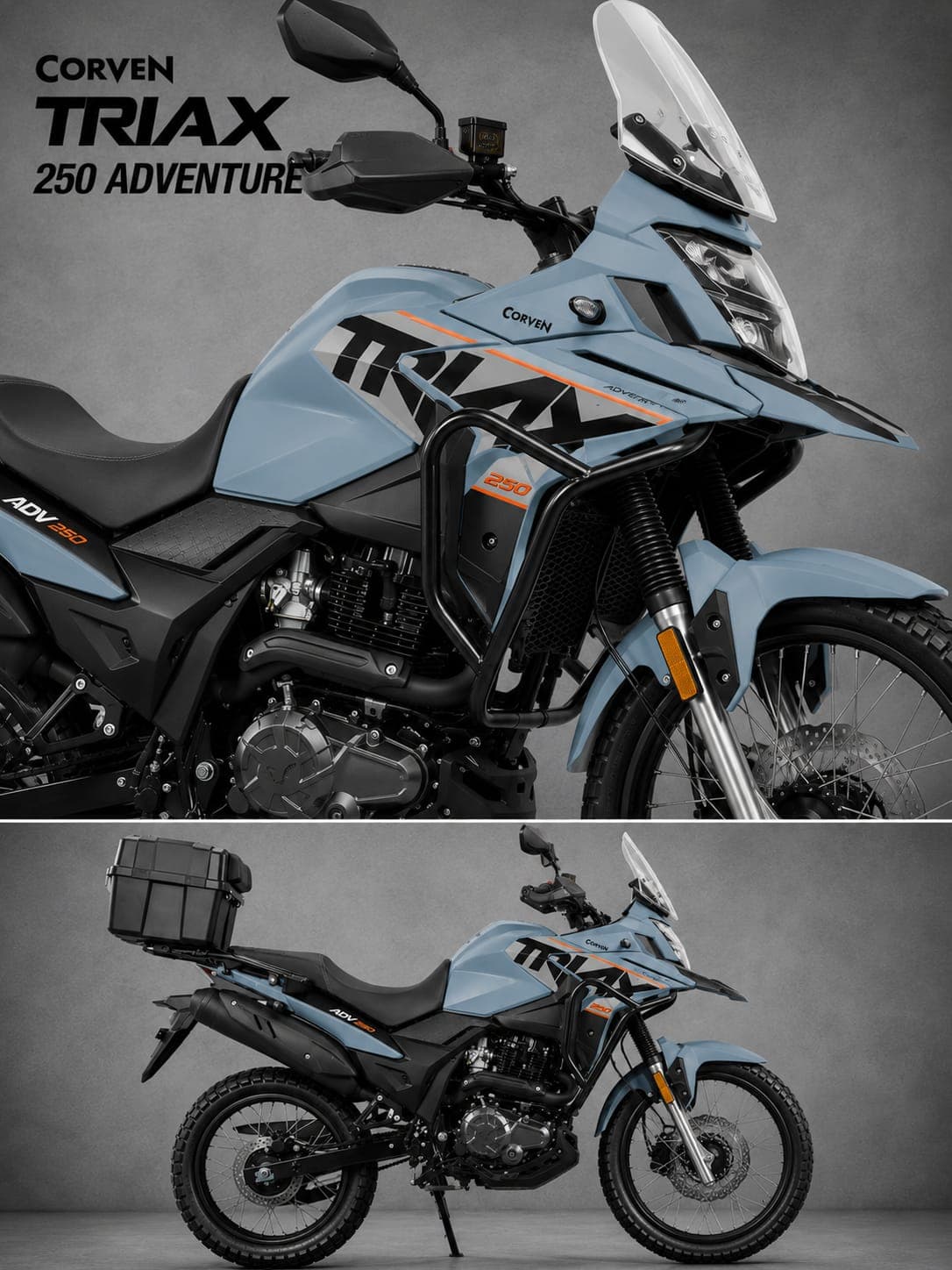 Corven TRIAX 250 ADVENTURE color Gris